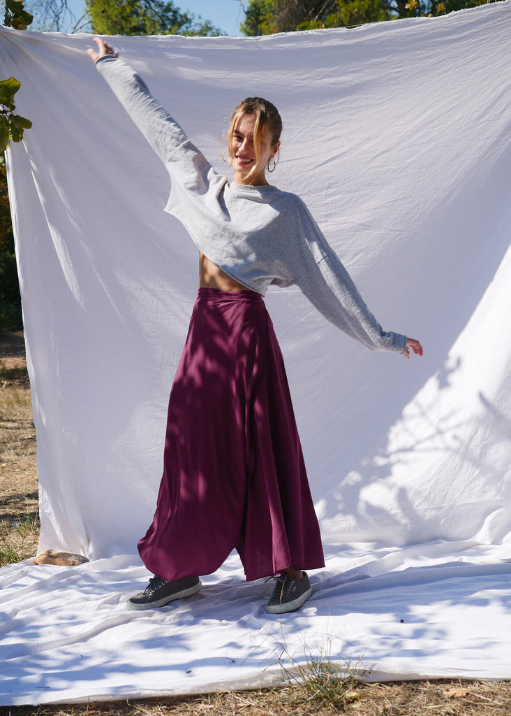 Alanis Cabernet Skirt - FallWinter