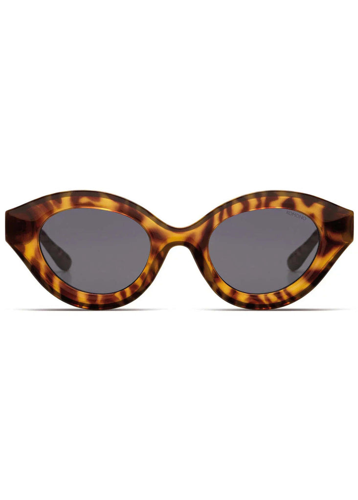 Komono GRACE Aquatic Sands Sunglasses — Tortoiseshell sunglasses detail — MYFASHIONFRUIT