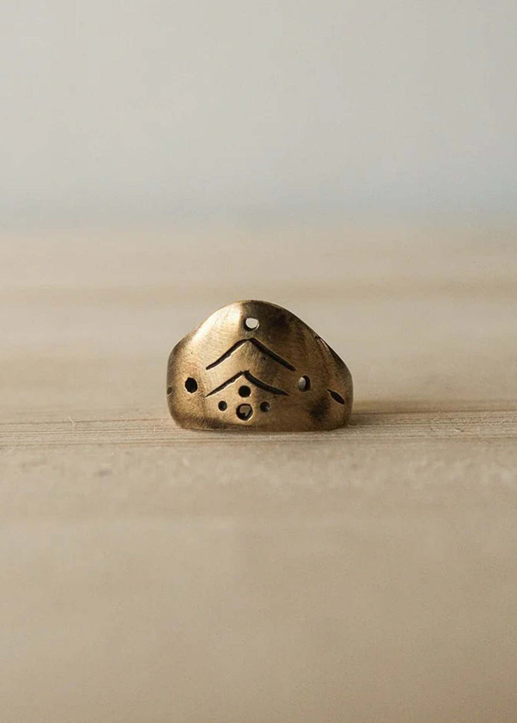 Maya Chevalier Ring — Gold brass detail — MYFASHIONFRUIT