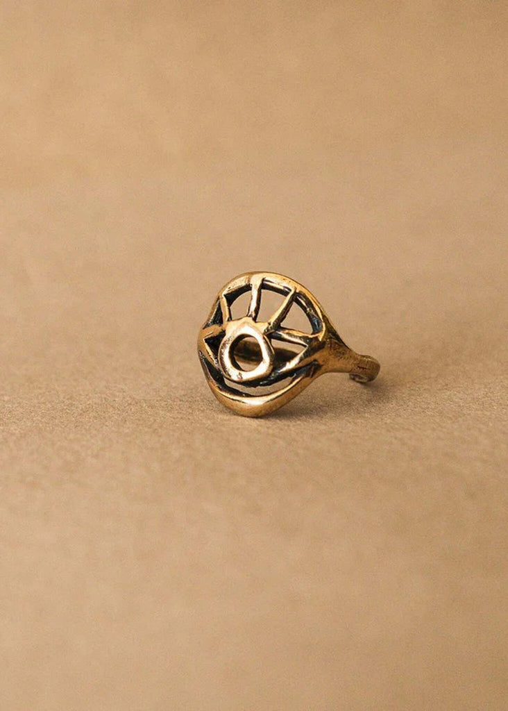 Evil Eye Ring — Gold eye detail — MYFASHIONFRUIT