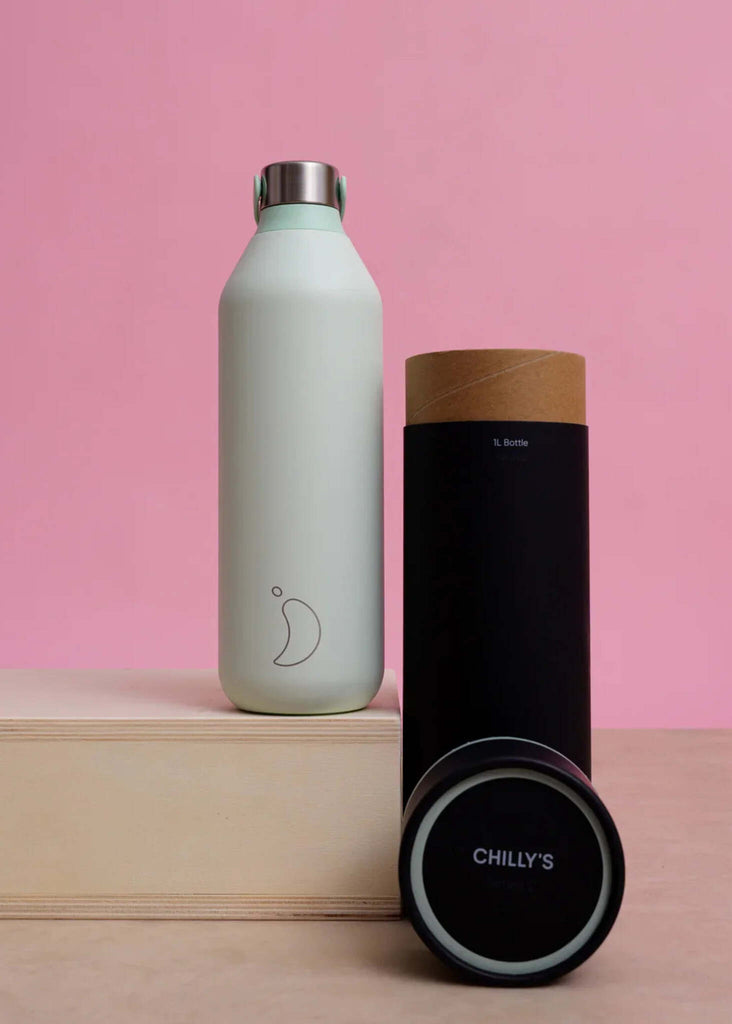Chilly's Lichen Bottle — Steel water bottle with packaging — MYFASHIONFRUIT