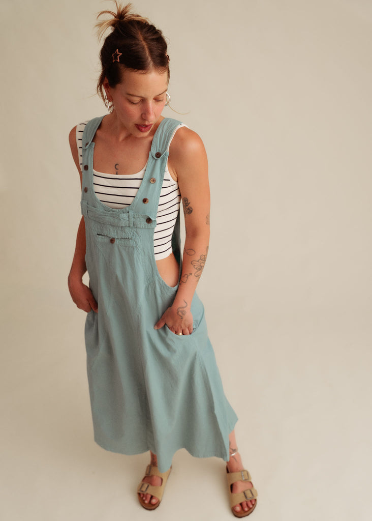 Kiran Dungaree Dress