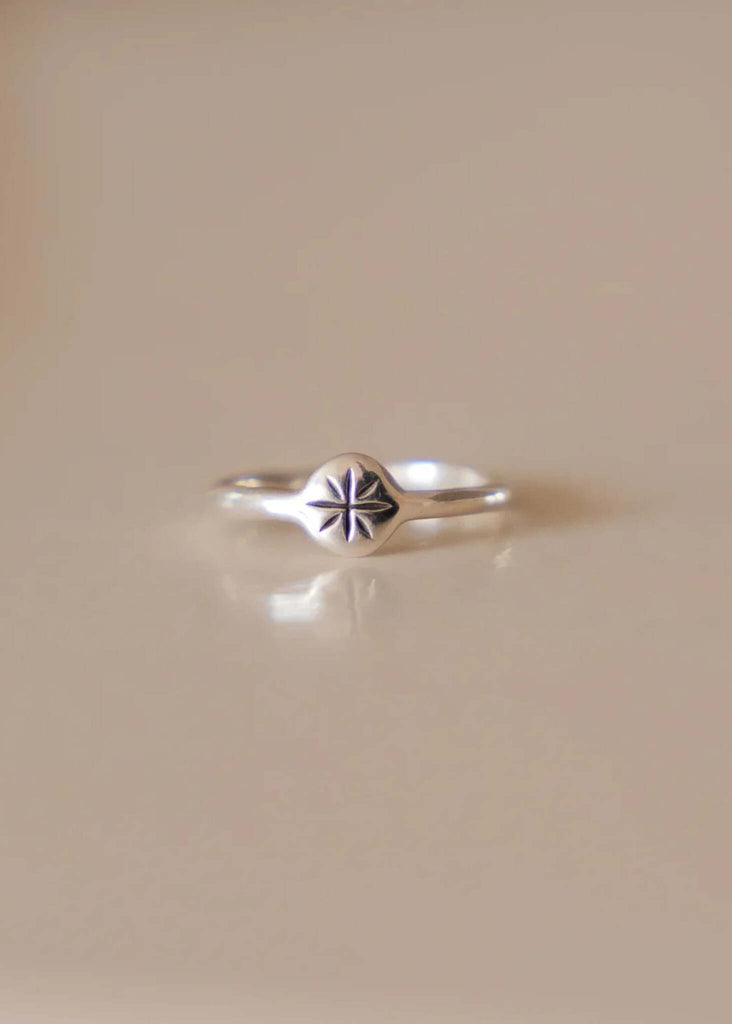 Stellar Ring - Silver925 — silver ring, star detail, detail — MYFASHIONFRUIT