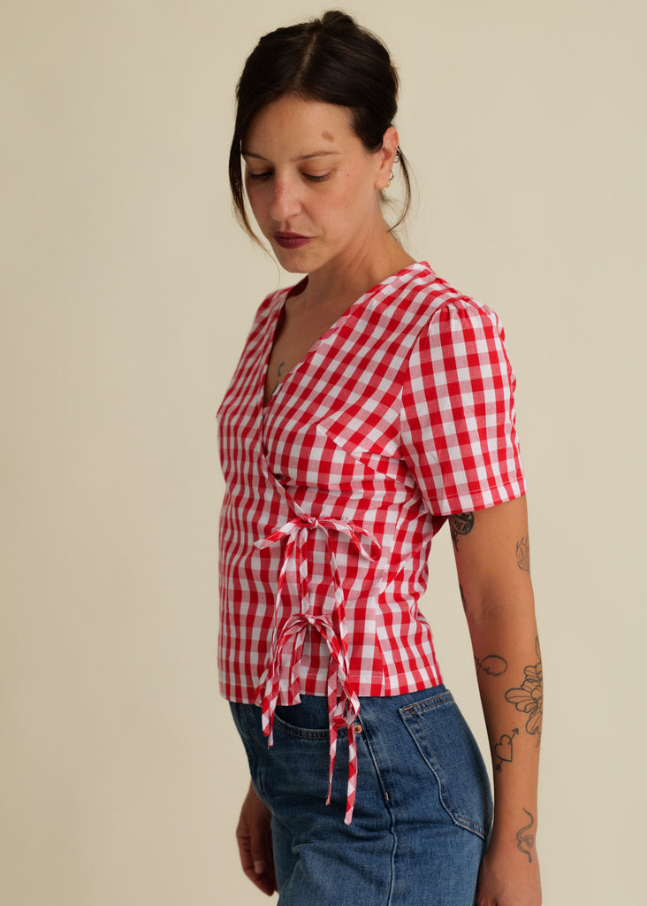Connie Wrap Top
