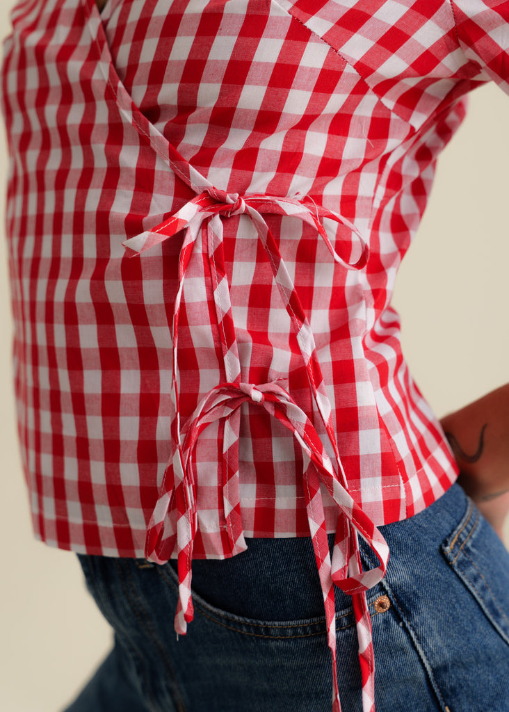 Connie Wrap Top