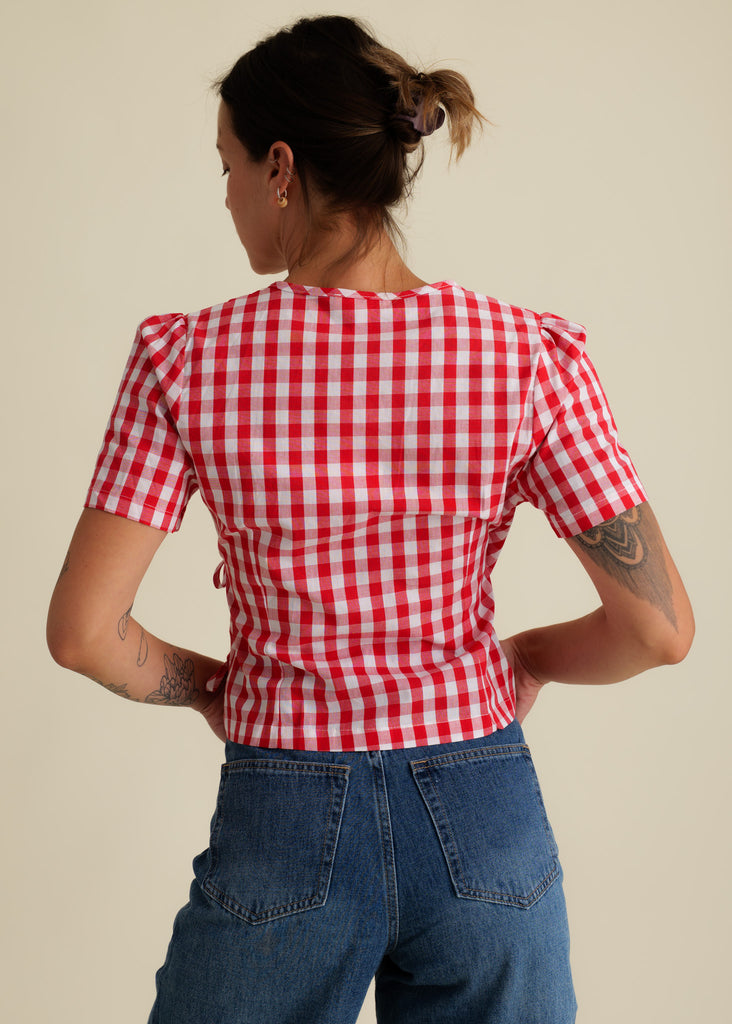 Connie Wrap Top
