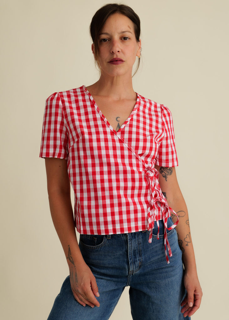 Connie Wrap Top