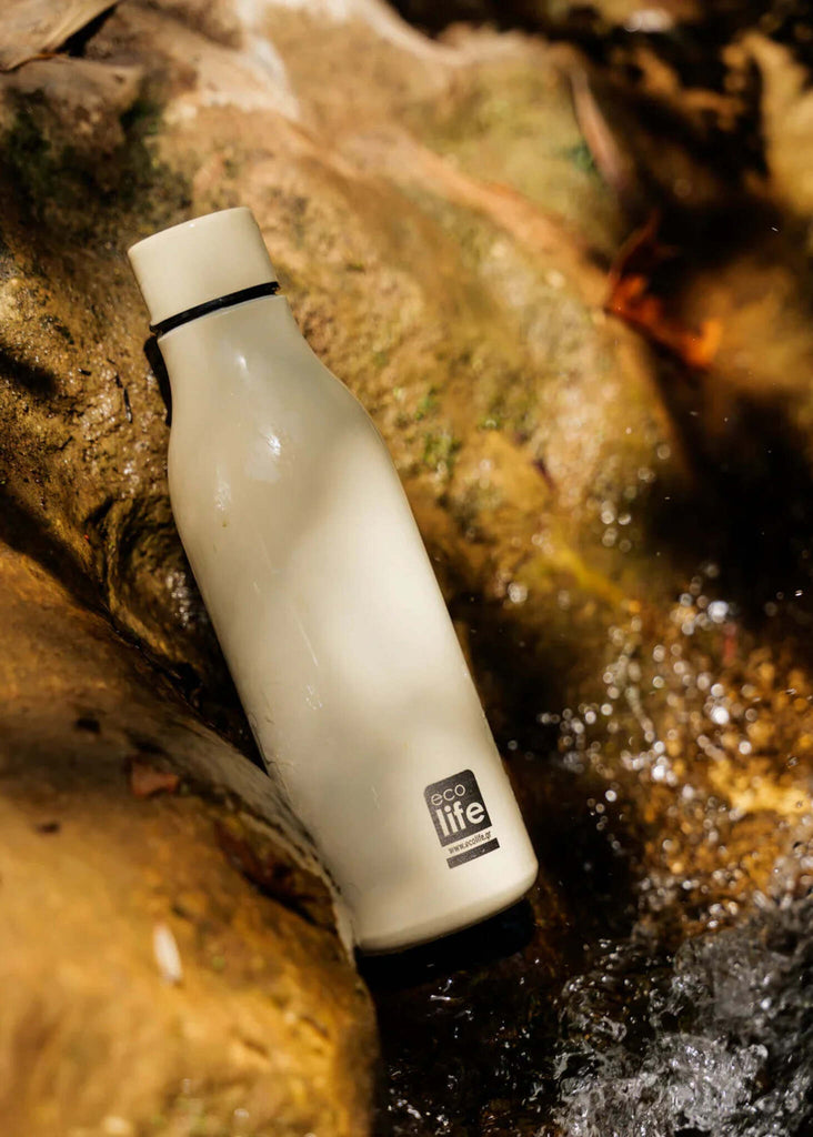 Ecolife Cream Thermos — Cream bottle detail — MYFASHIONFRUIT