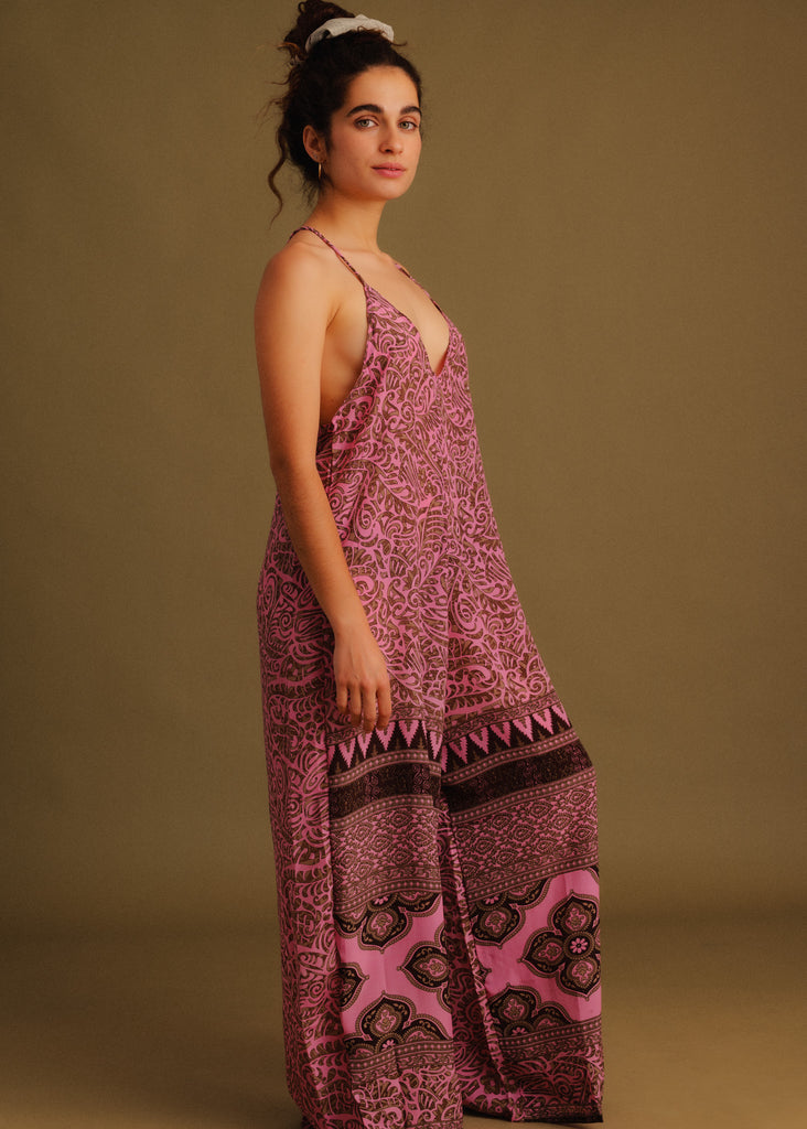Esha Silk Jumpsuit