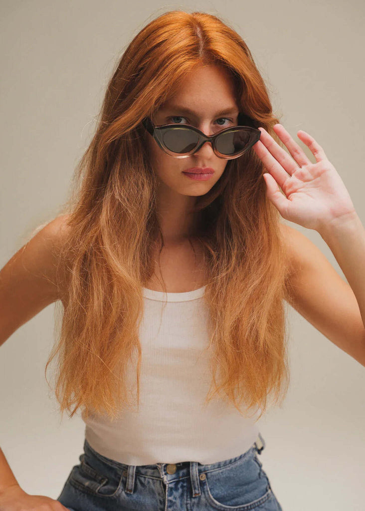Komono GRACE Pacific Sunset Sunglasses — on model — MYFASHIONFRUIT