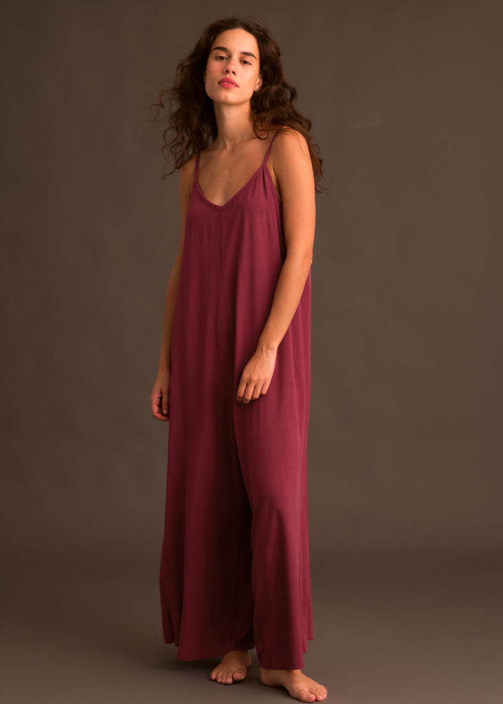 Catalina Syrah Jumpsuit