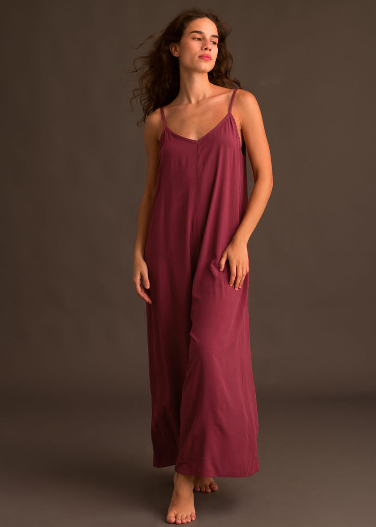 Catalina Syrah Jumpsuit