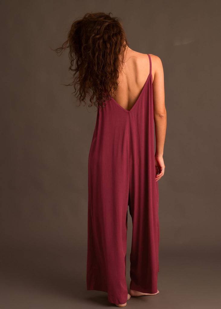 Catalina Syrah Jumpsuit