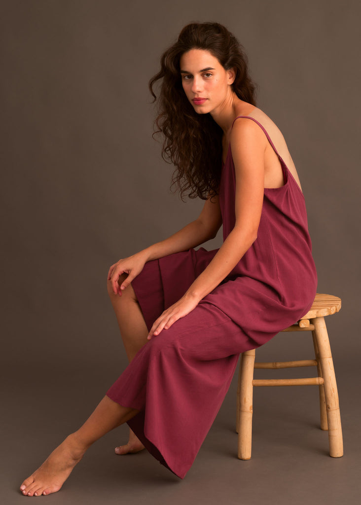 Catalina Syrah Jumpsuit