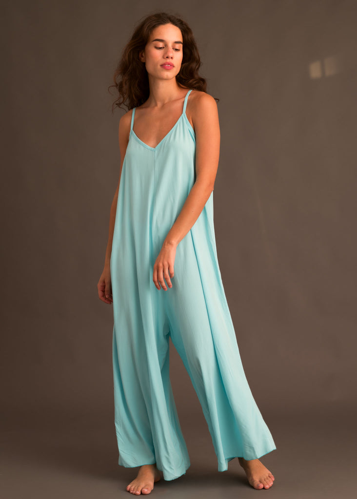 Catalina Aqua Jumpsuit