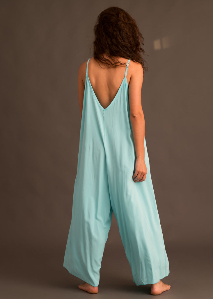 Catalina Aqua Jumpsuit