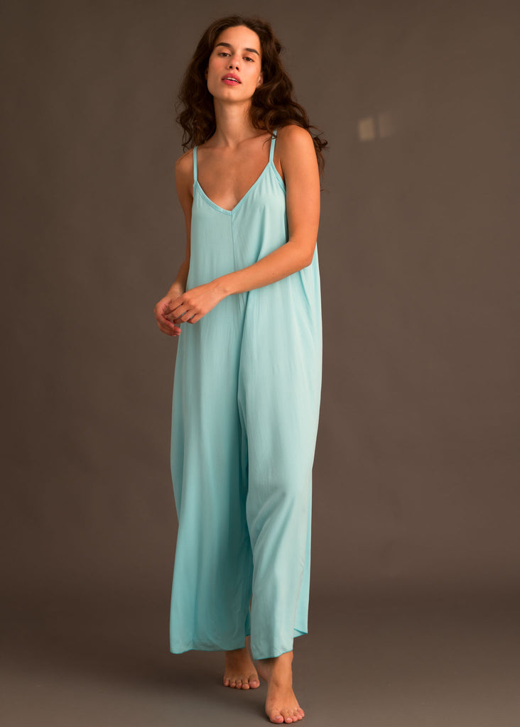 Catalina Aqua Jumpsuit