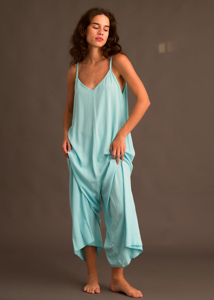Catalina Aqua Jumpsuit