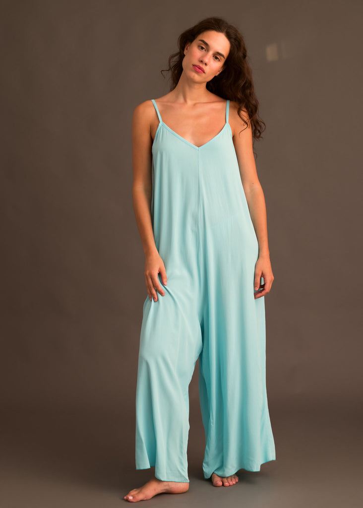 Catalina Aqua Jumpsuit