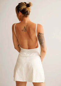 Courtney Body — Ivory on model, back view — MYFASHIONFRUIT