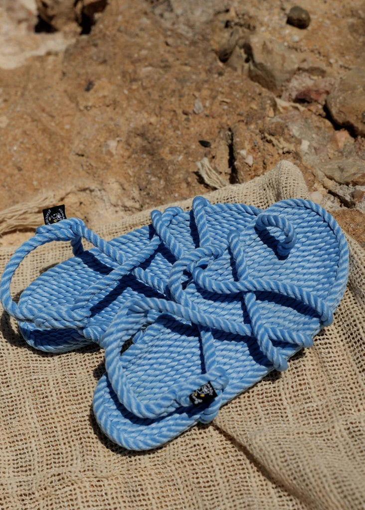 Toe Joe Very Pery Sandals — Blue rope sandals detail — MYFASHIONFRUIT