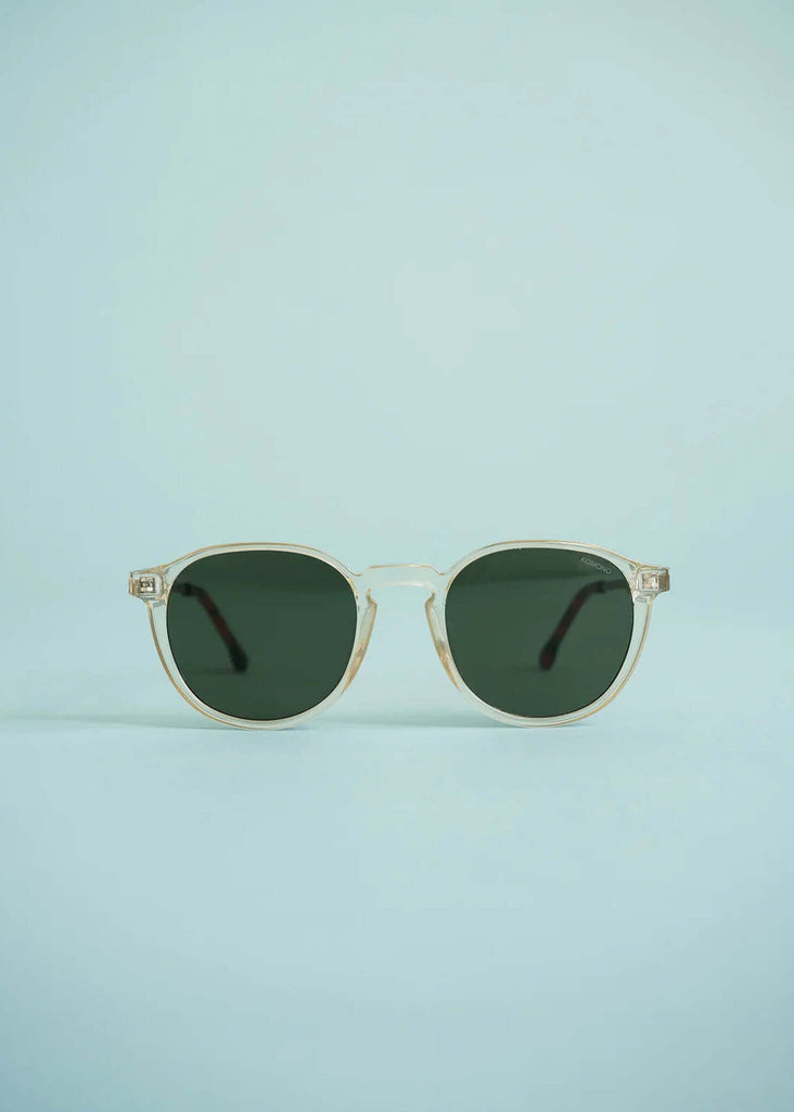 Komono LIAM Metal Prosecco Sunglasses — Round frame, dark lenses — MYFASHIONFRUIT