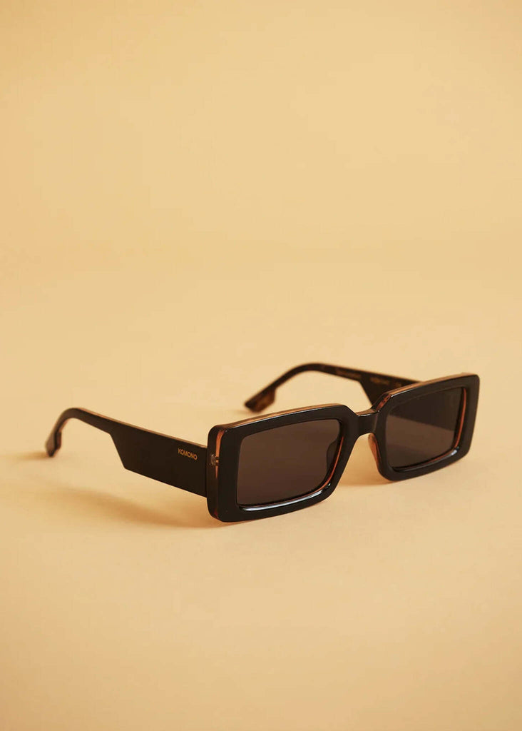 Komono MALICK Black Tortoise Sunglasses — Black & tortoise frames — MYFASHIONFRUIT
