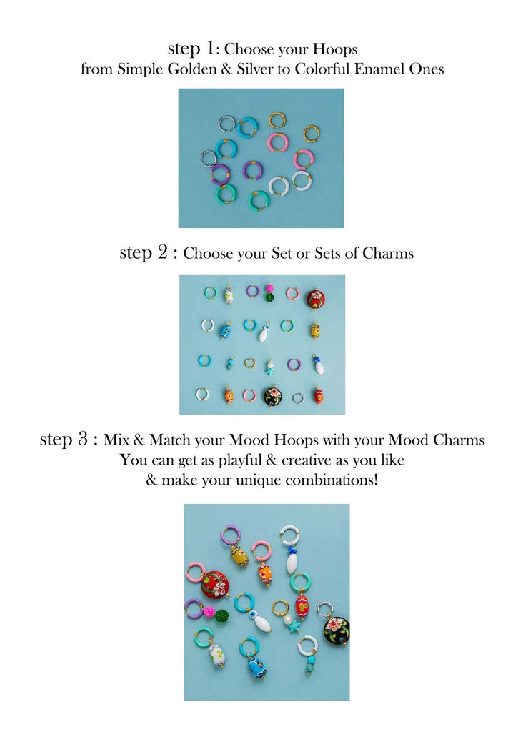 The Mood Hoops Candy — Steps to style earrings — MYFASHIONFRUIT