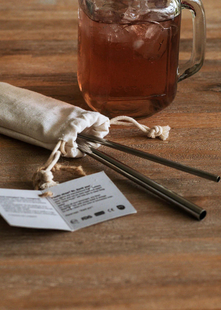Ecolife Straws — Straws in bag with iced drink — MYFASHIONFRUIT