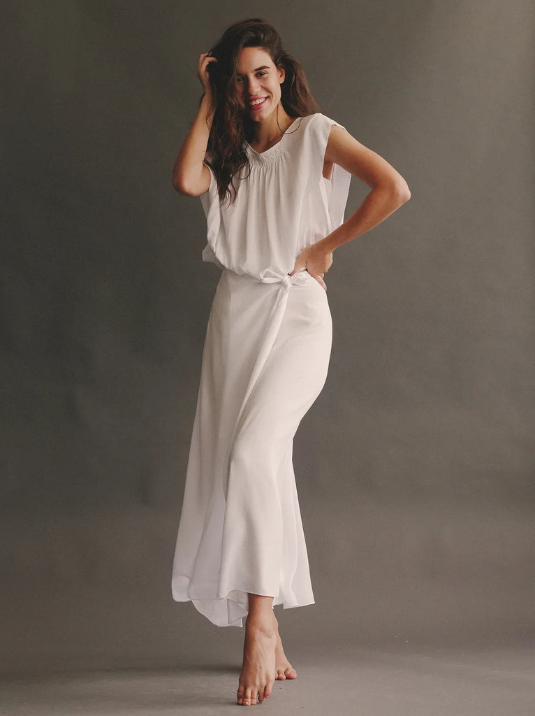 Alanis Blanc Skirt