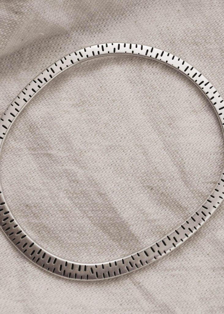 Fox Bracelet — Silver w/ dashes — MYFASHIONFRUIT