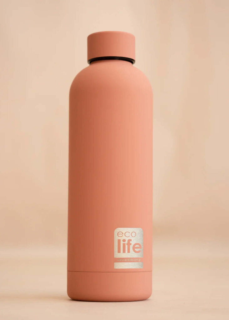 Ecolife Dusty Pink Thermos — solid, pale warm pink — MYFASHIONFRUIT