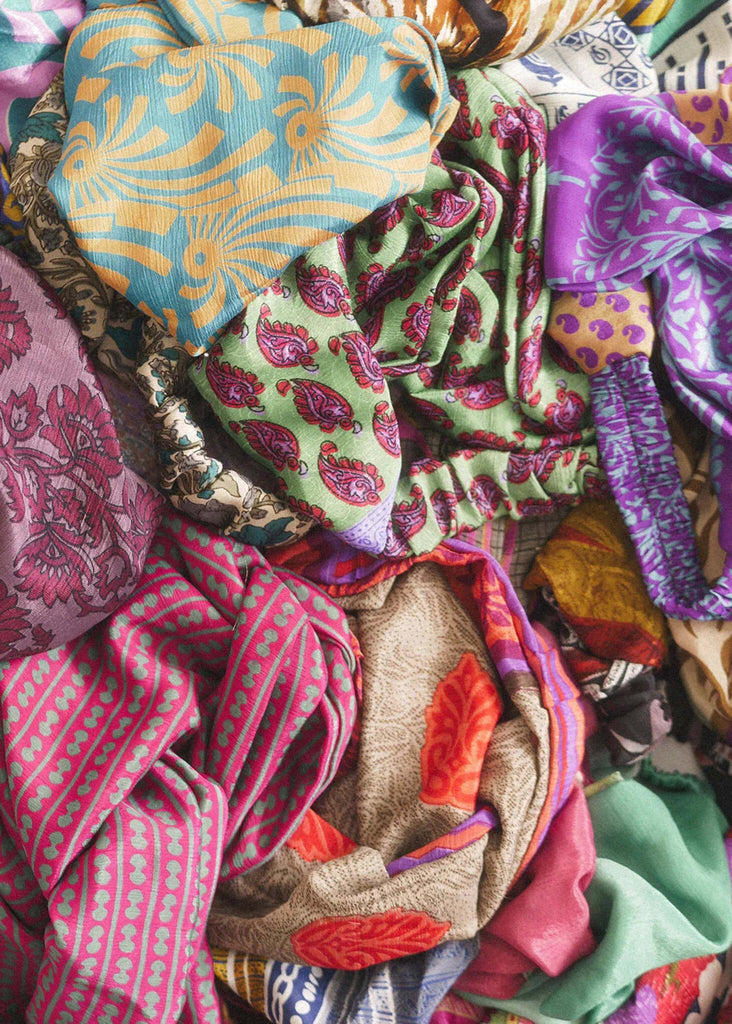 Silk + Colorful Turban — Assorted patterns — MYFASHIONFRUIT