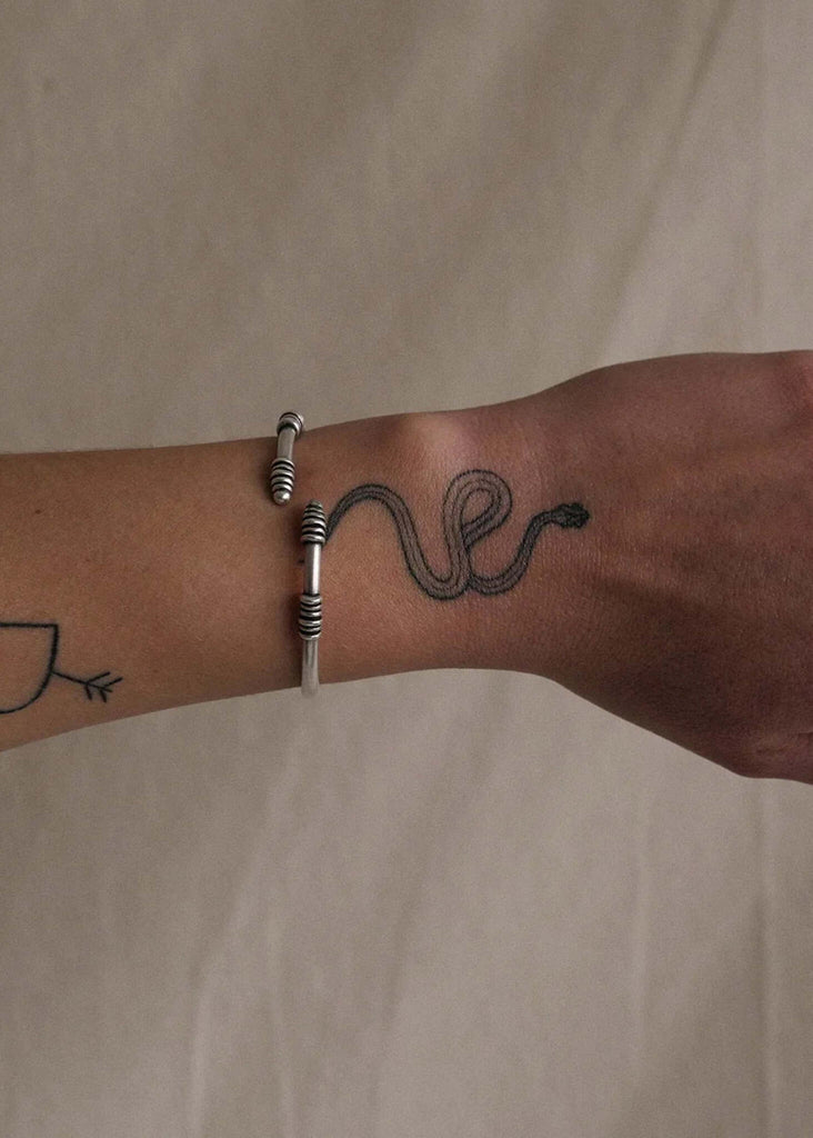 Circlet Cuff — Detail shot on wrist — MYFASHIONFRUIT