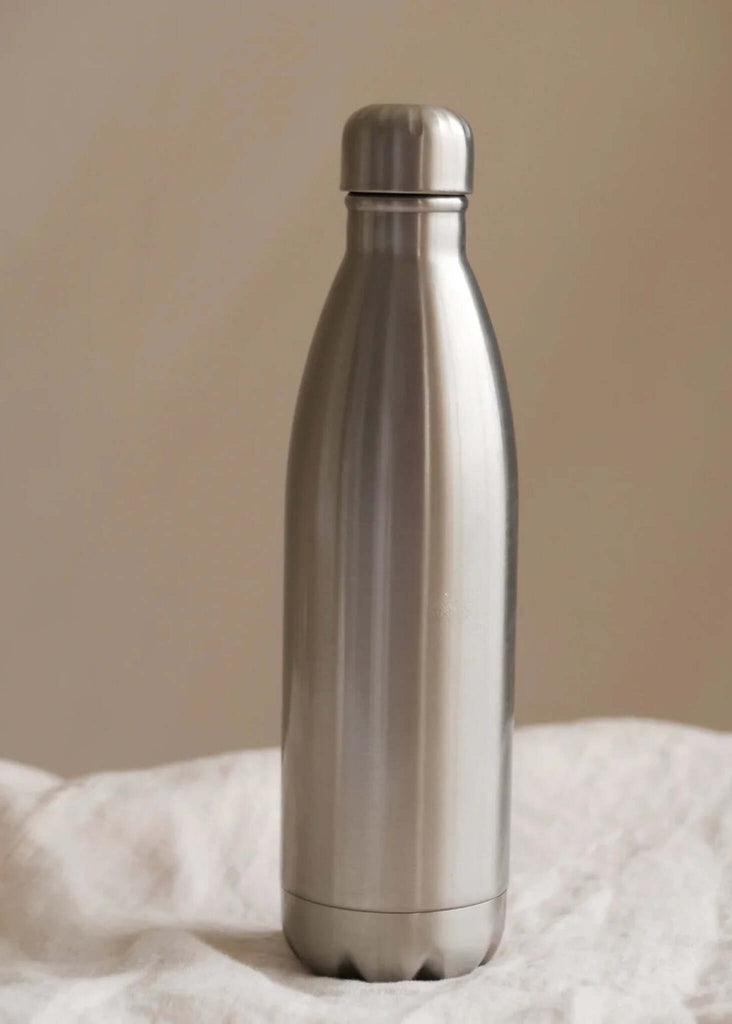 Yoko Inox Thermos — Silver stainless steel bottle — MYFASHIONFRUIT